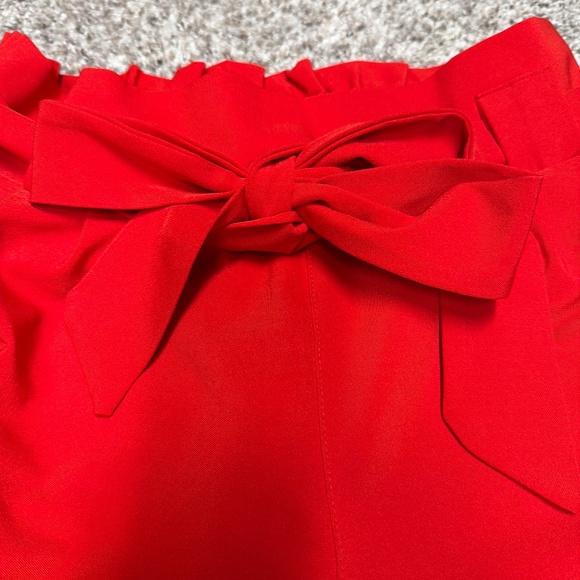 Grace Karin belted red pants - Picture 4 of 4